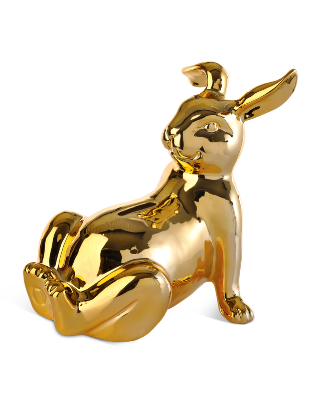pols potten Bunny Belly Spaarpot Gold