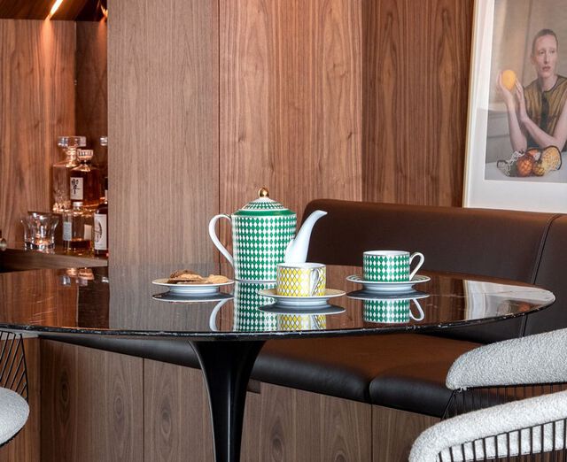 Pols Potten Chess Theepot Yellow