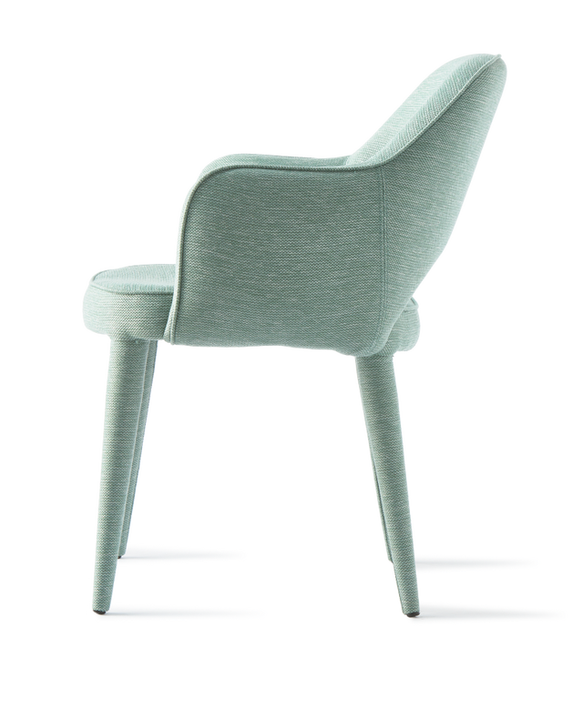 Pols Potten Cosy Berry Eetkamerstoel Green Grey