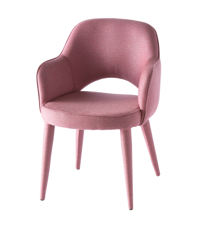 pols potten Cosy Berry Eetkamerstoel light pink