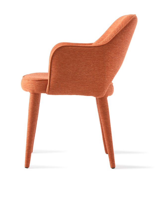 Pols Potten Cosy Berry Eetkamerstoel Orange