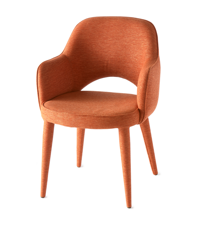 pols potten Cosy Berry Eetkamerstoel Orange