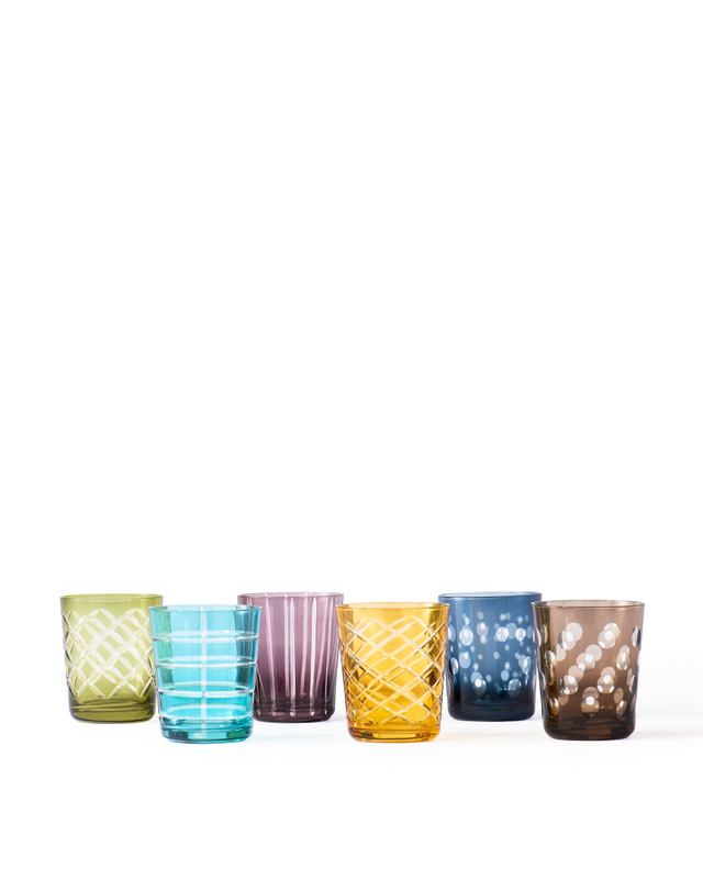 Pols Potten Cuttings Drinkglazen Multi-colour