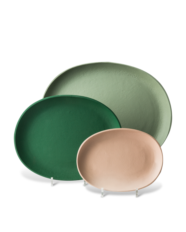 pols potten Dienbladen Greek Dark green