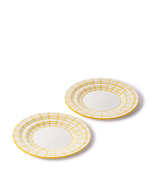 pols potten Digi Dinner Borden - L Yellow