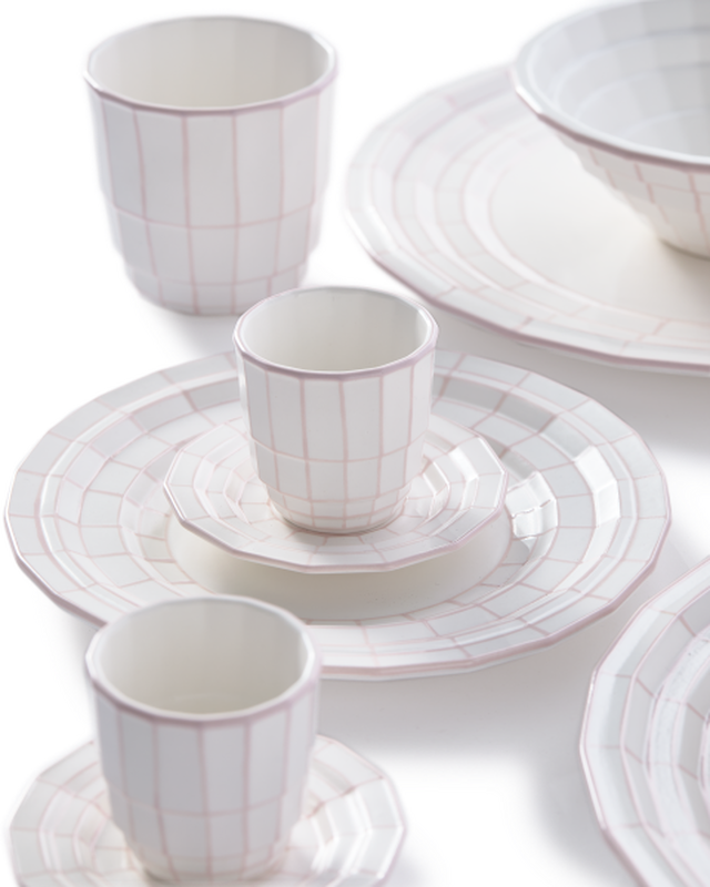 Pols Potten Digi Dinner Borden - S Light Pink