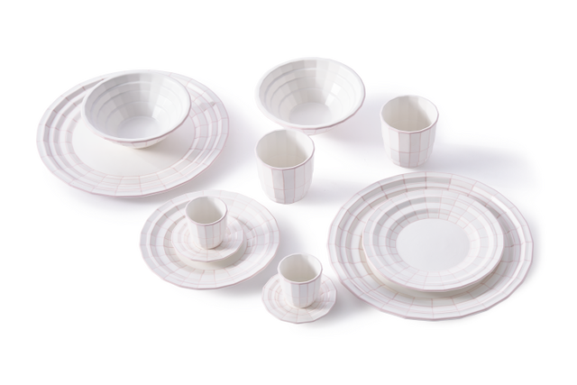 Pols Potten Digi Dinner Borden - S Light Pink