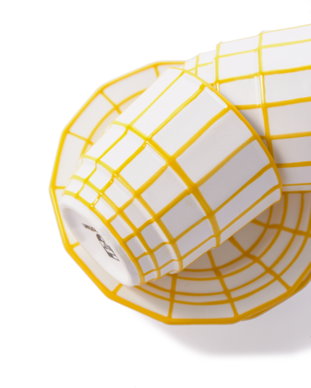 Pols Potten Digi Espresso Kopjes Yellow