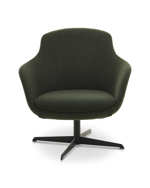 Pols Potten Draaistoel Spock Dark Green