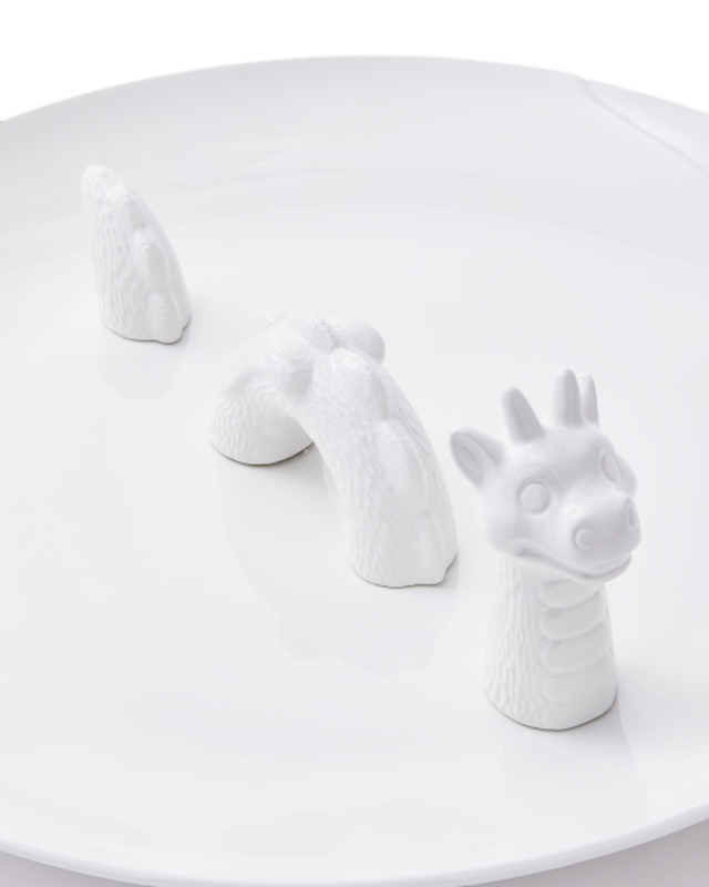 Pols Potten Dragon Bord White