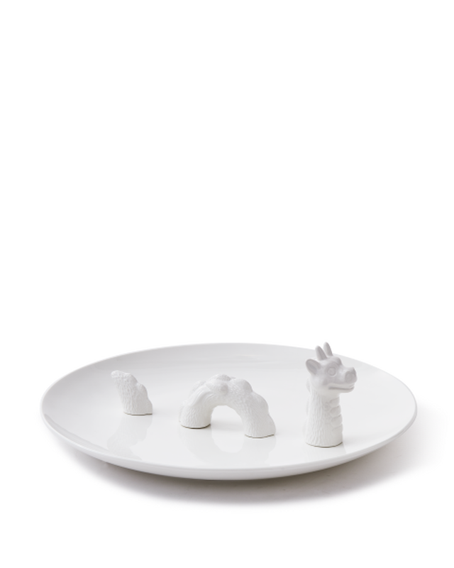 pols potten Dragon Bord White