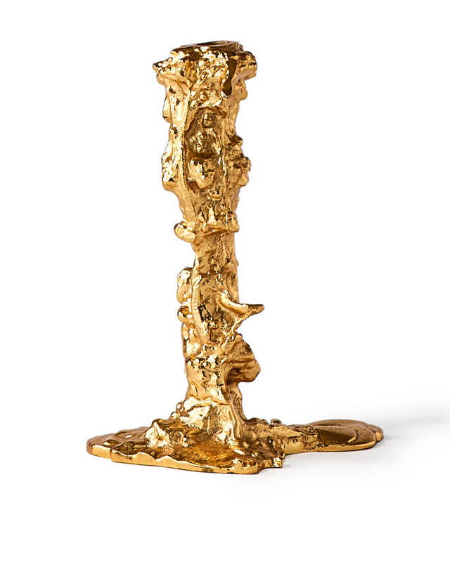 Pols Potten Drip Kaarshouder - L Gold