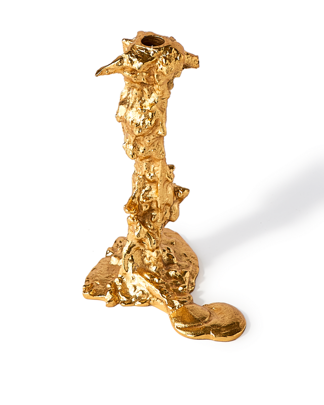 pols potten Drip Kaarshouder - L Gold