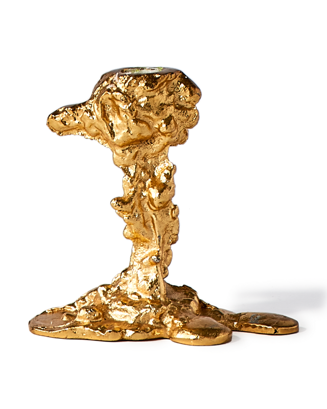 Pols Potten Drip Kaarshouder - S Gold