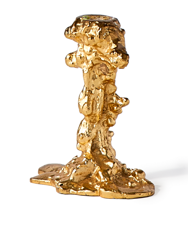 Pols Potten Drip Kaarshouder - S Gold