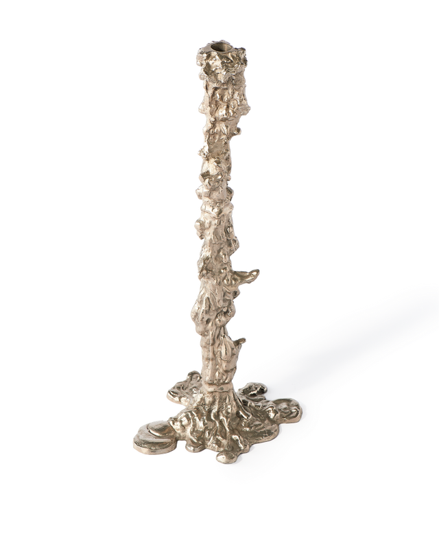pols potten Drip Kaarshouder - XXL Silver