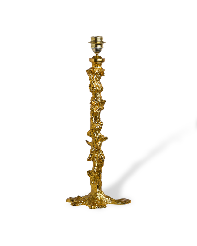 pols potten Drip Lampvoet Gold