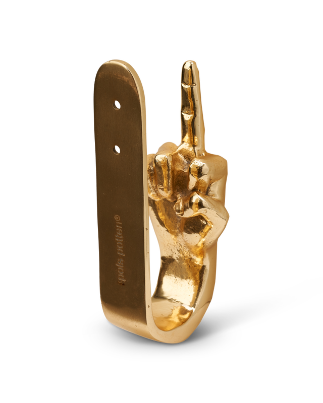 Pols Potten F-You Wandhaak Gold