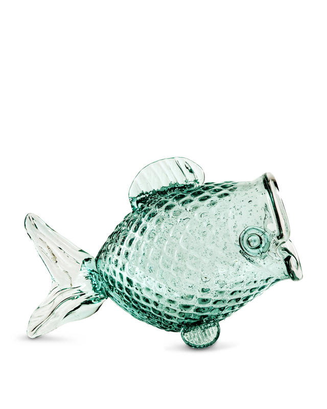 pols potten Fat Fish Pot Transparant