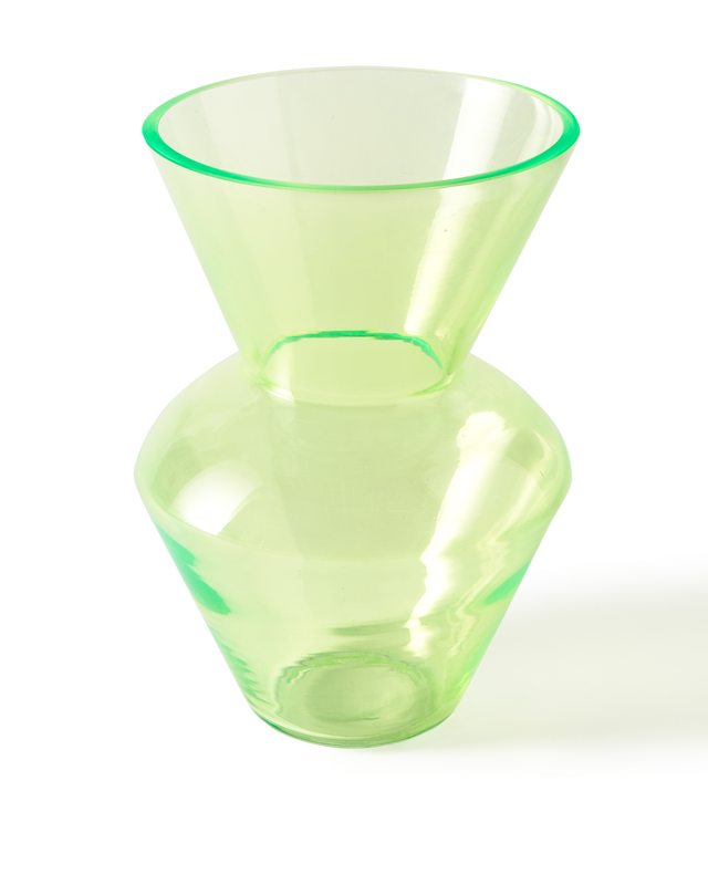 pols potten Fat Neck Vaas Olive green