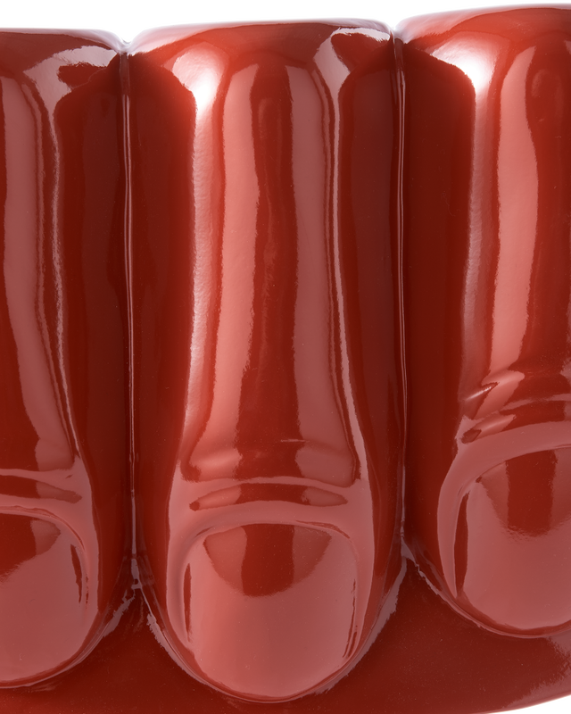 Pols Potten Fist Stoel Coral Red