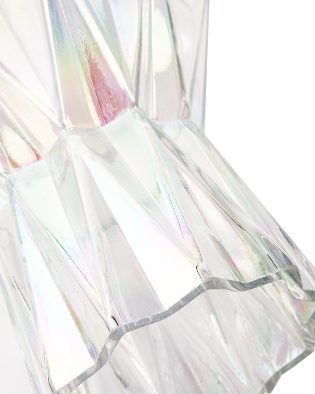 Pols Potten Glazen Folds Vaas - S Multi-colour