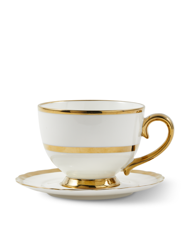 Pols Potten Golden Finds Theekopjes White