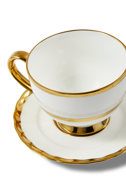 Pols Potten Golden Finds Theekopjes White