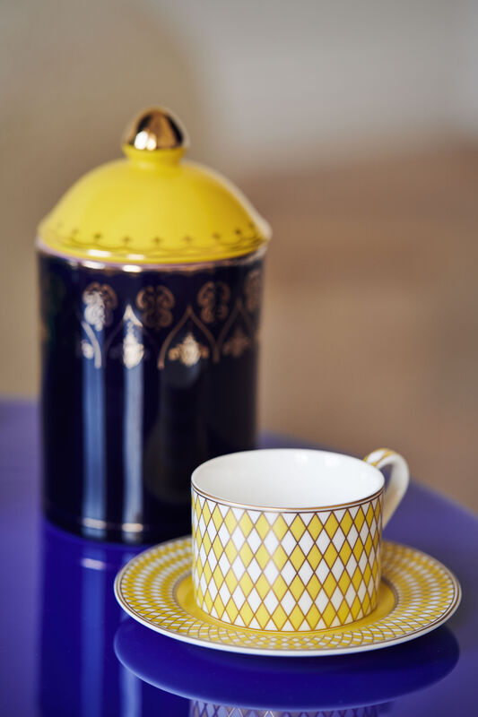 Pols Potten Grandpa Pot Met Deksel - M Dark Blue