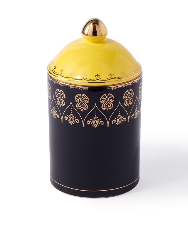 pols potten Grandpa Pot met Deksel - M Dark blue