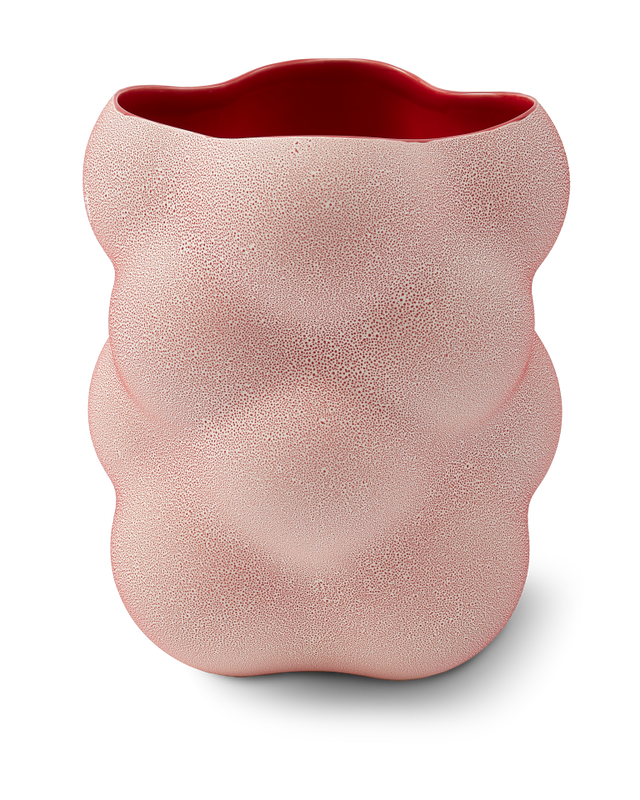 pols potten Grape Vaas - S Coral red