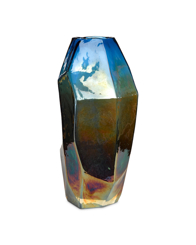 pols potten Graphic Luster Vaas - M Multi-colour