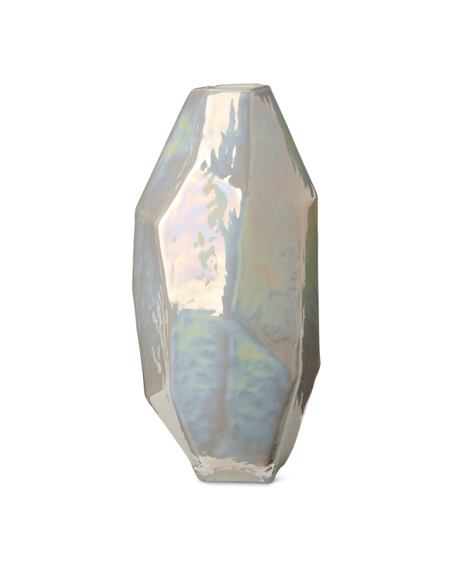 pols potten Graphic Luster Vaas - M White