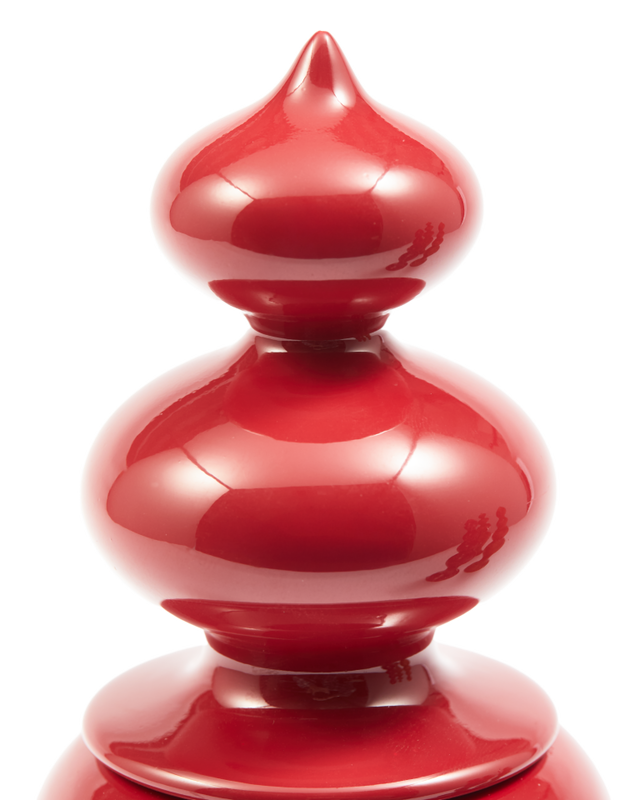 Pols Potten Grinder Zout / Peper Molen - M Coral Red