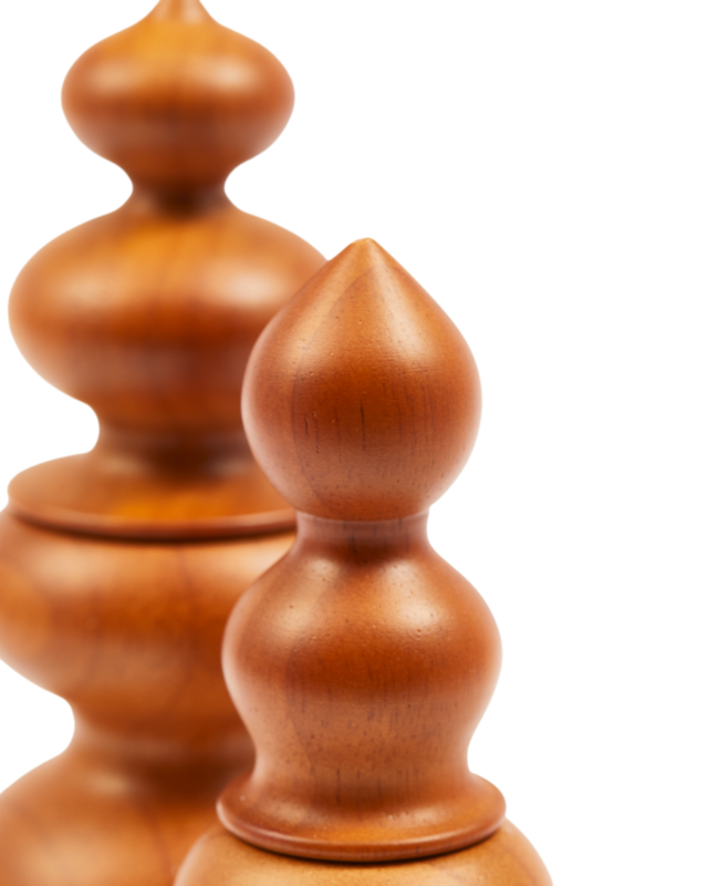 Pols Potten Grinder Zout / Peper Molen - M Dark Brown