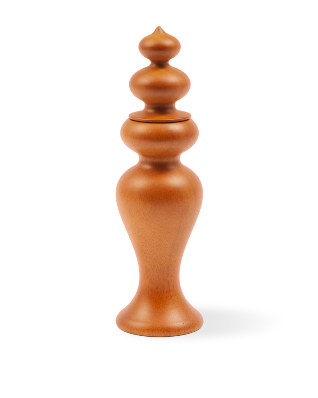 pols potten Grinder Zout / Peper Molen - M Dark brown