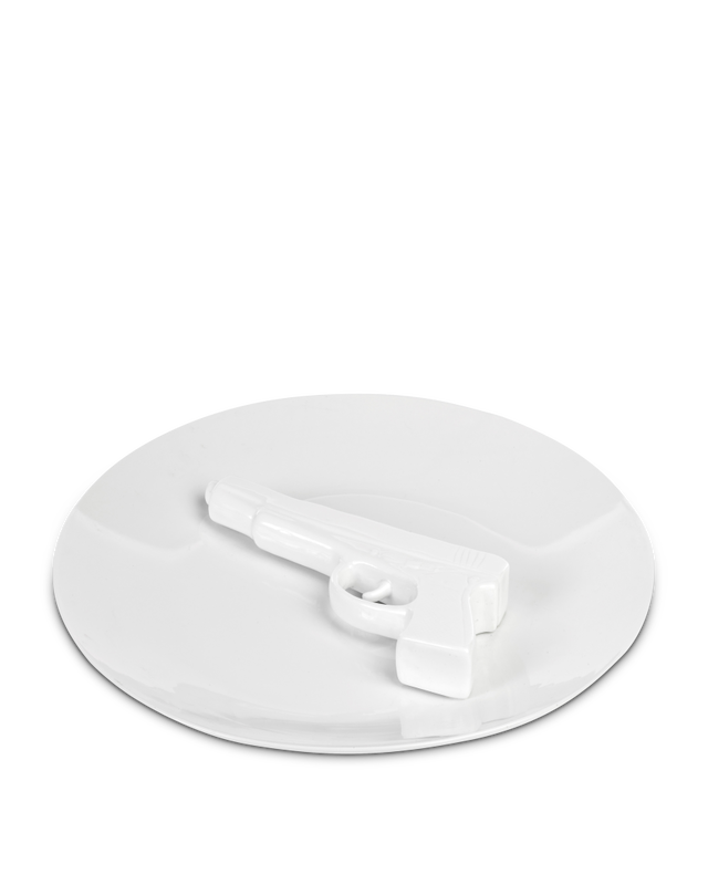 pols potten Gun Bord White