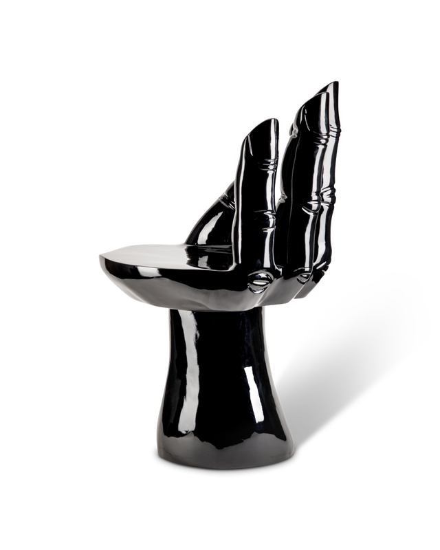 Pols Potten Hand Stoel Black