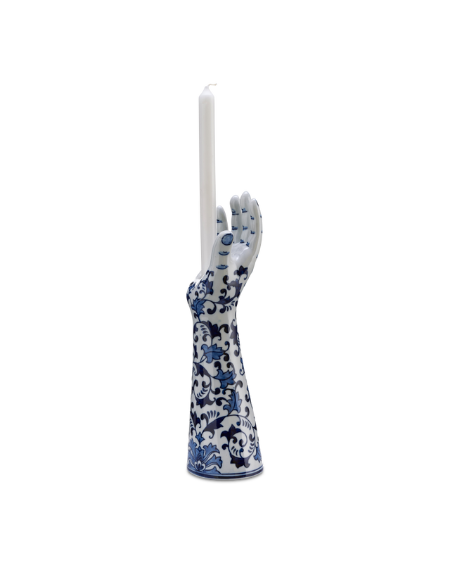 pols potten Hands Up Kaarshouder - L Dark blue