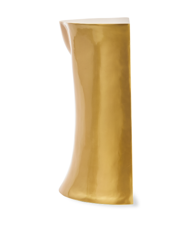 Pols Potten Head Bijzettafel - Rechtsonder Gold