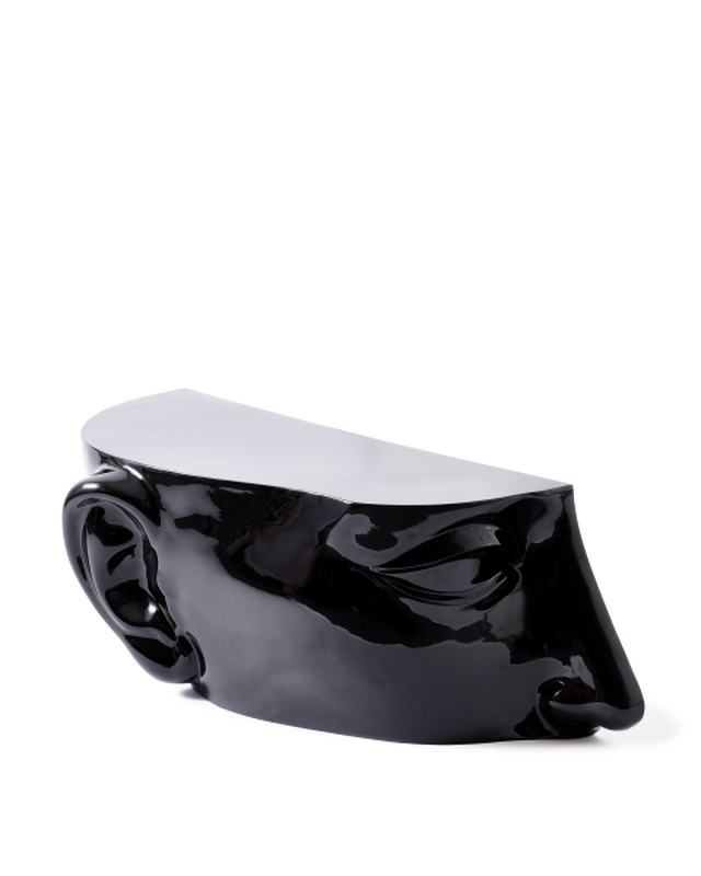 pols potten Head Salontafel - Linksboven Black