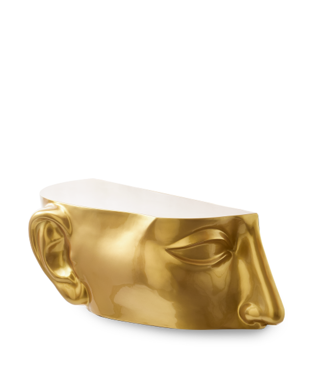 pols potten Head Salontafel - Linksboven Gold