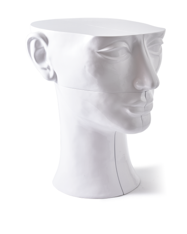 Pols Potten Head Salontafel - Linksboven White