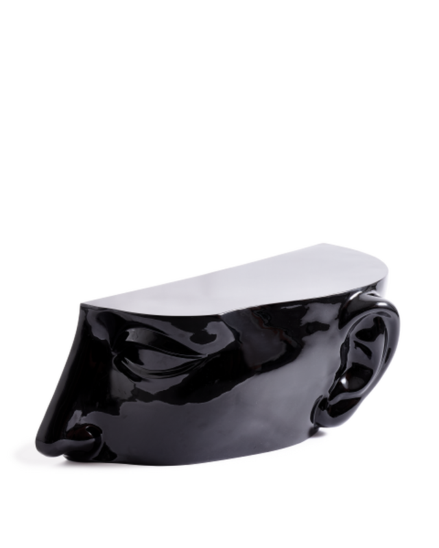 pols potten Head Salontafel - Rechtsboven Black