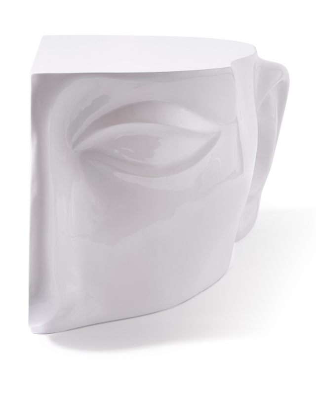 Pols Potten Head Salontafel - Rechtsboven White