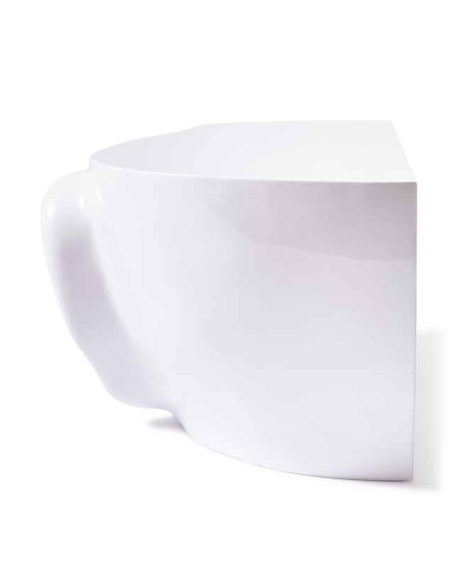 Pols Potten Head Salontafel - Rechtsboven White