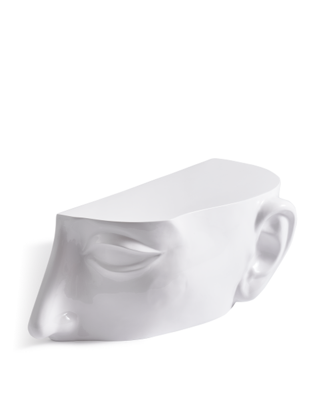 pols potten Head Salontafel - Rechtsboven White