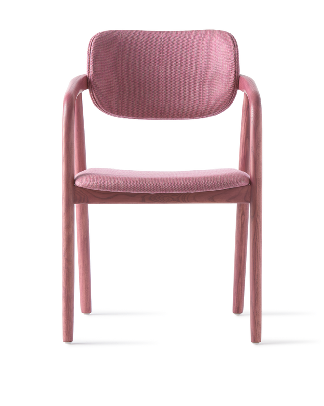 Pols Potten Henry Berry Eetkamerstoel Light Pink