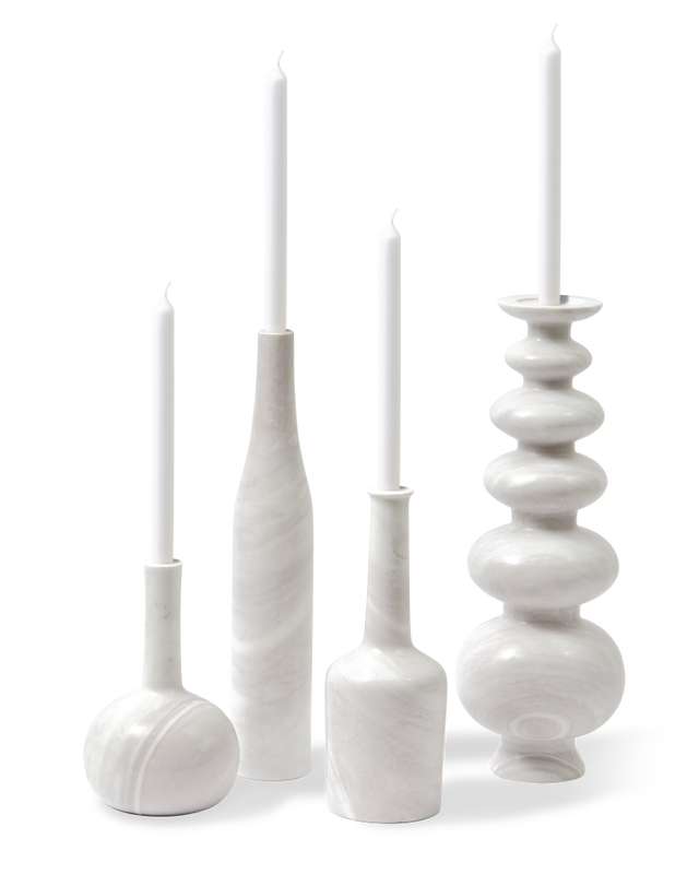 Pols Potten Heritage Bottle Kandelaar White