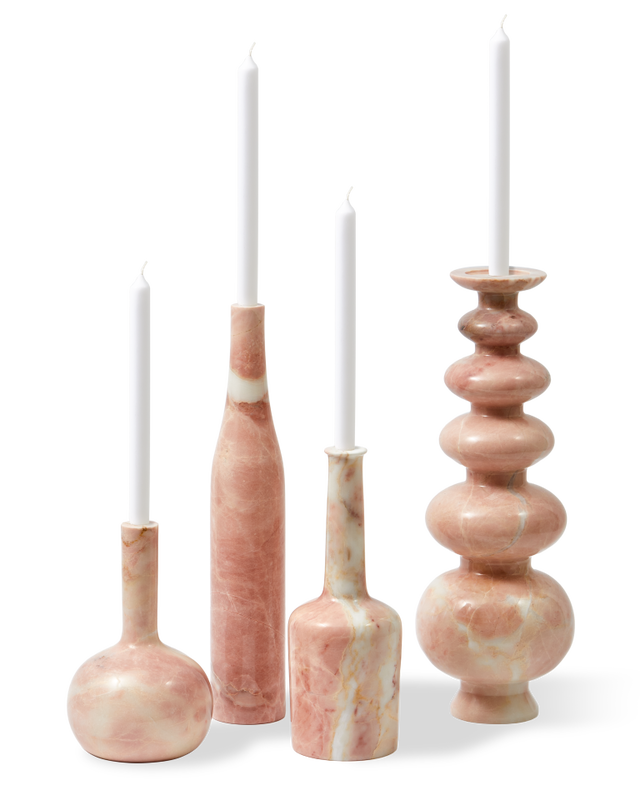 Pols Potten Heritage Whiskey Kandelaar Light Pink